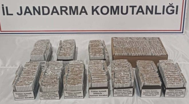 Uşak’ta Kaçak Tütün Operasyonu